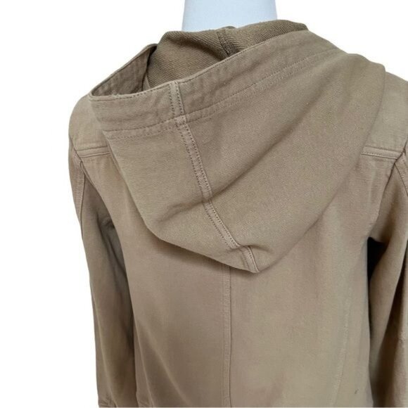 Free People Carmen Moto Top/Jacket in Calm Sand Size Small NWOT - Picture 12 of 15